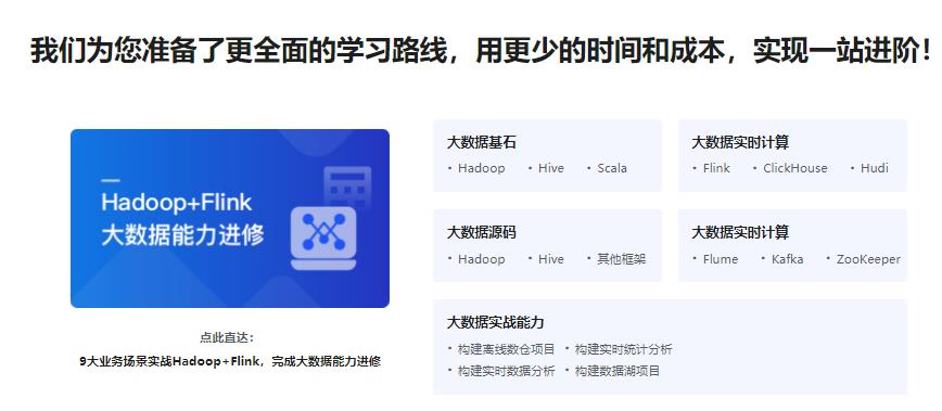 轻松入门大数据：玩转Flink，打造湖仓一体架构完结